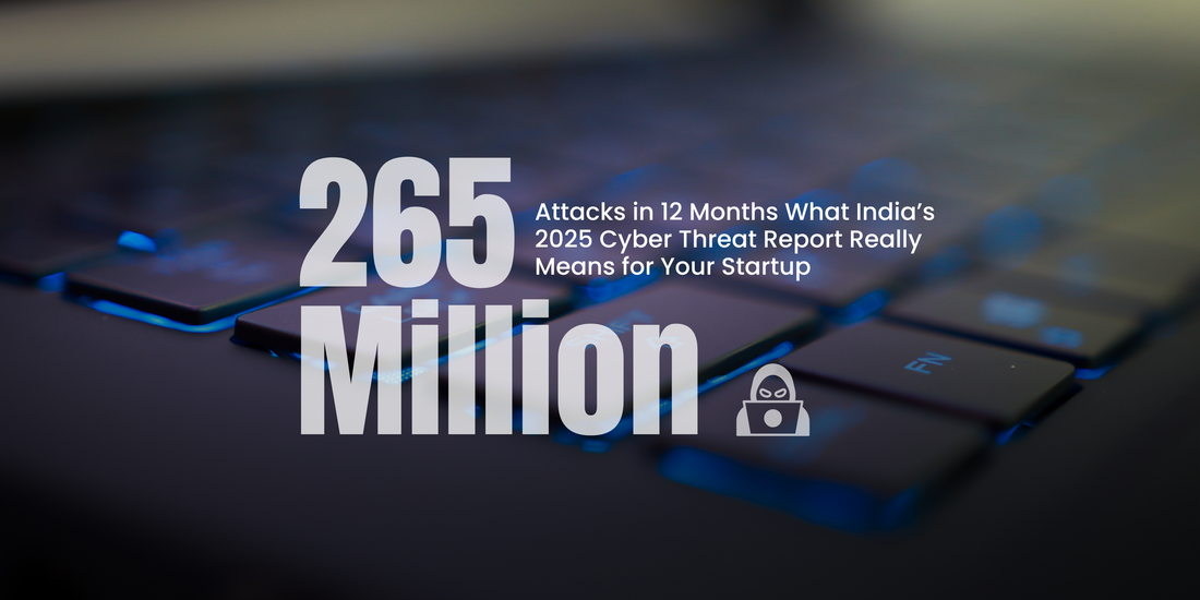 265 Million Attacks in 12 Months: What India's 2025 Cyber Threat Report Really Means for Your Startup