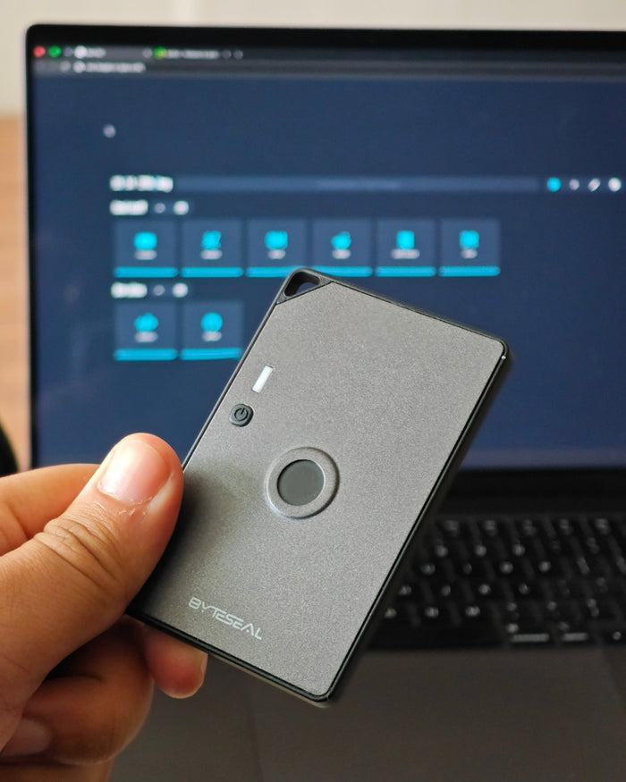 ByteSeal — credit card biometric vault