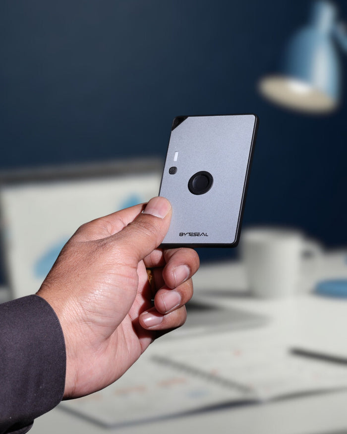 ByteSeal — credit card biometric vault